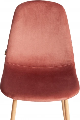 Стул BREEZE (mod. JSC-58) / 2 шт. в упаковке Tetchair (Велюр,Металл /Коралловый) арт.24491