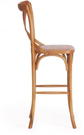 Стул CROSS BAR (mod.CE6002) дерево береза, 49.5*52.5*117, Груша (№3) Tetchair 12820