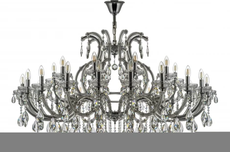 Подвесная люстра Dio D`arte Gloria Gloria E 1.1.30.600 N (220V, хрусталь, на цепи, подсвечник, свеча)