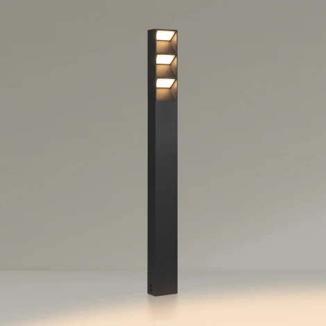 Наземный светильник светодиодный LGD-TILLIS-BOLL-H900-12W Warm3000 (GR, 92 deg, 230V) (Arlight, IP65 Металл) 050729