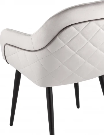 Стул Новел New велюр светло-серый Stool Group арт.УТ000040036