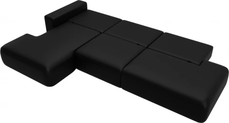 Диван угловой Лига-036 НПБ Модерн Лонг левый угол Лига Диванов (Экокожа) арт.127752L