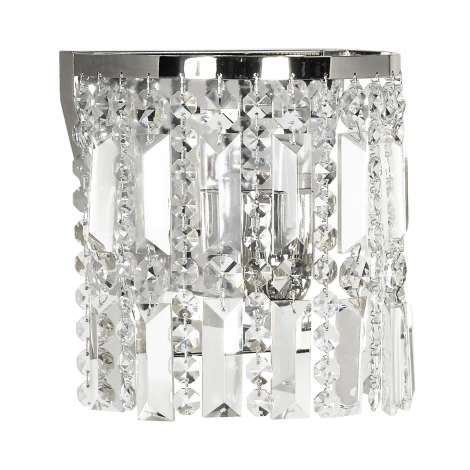 Настенный светильник Arti Lampadari Sara E 2.10.501 S (220V, хрусталь, подвески)