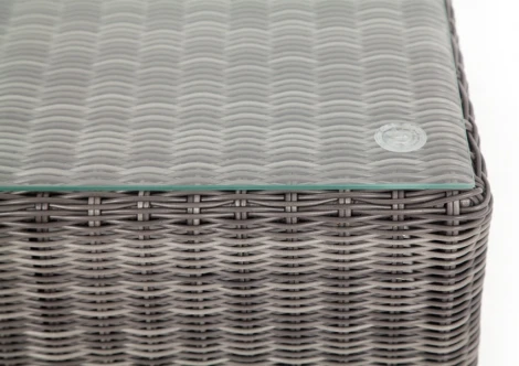 "Лунго" журнальный столик плетеный, цвет графит 4SIS арт.УТ-00001797