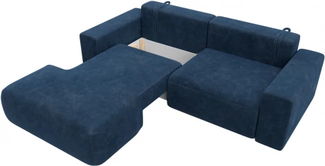 Диван угловой Лига-036 НПБ Классик левый угол Лига Диванов (Велюр) арт.127727L