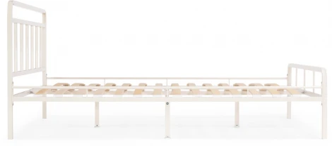 Полутораспальная кровать Woodville Рейк 140х200 белая 403026