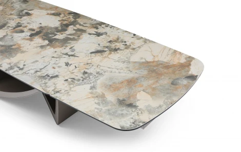 Стол DT2407 (200-300) TL-137 керамика/#23243 серый металлик ESF 5740