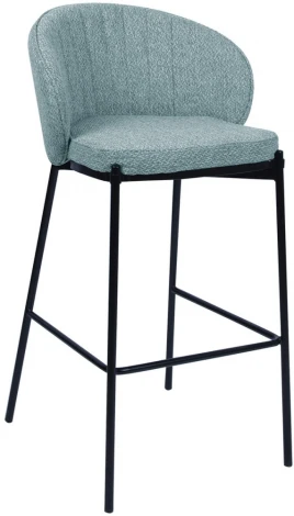 Стул полубарный Bradexhome Milan бирюзовый
