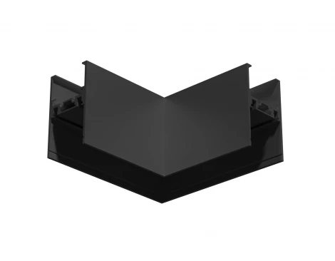 Соединитель угловой 90 для накладного шинопровода черный Ambrella Magnetic Ultra slim 26 48В GV1132