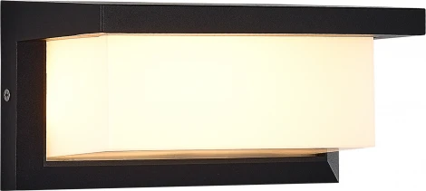 Настенный светильник уличный ST Luce Combo SL9532.401.01 черный/белый LED 1*15W (220V, IP65)