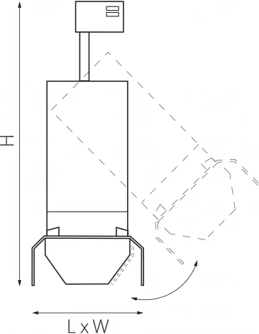Трековый светильник Lightstar Canno C326496 (LED, 220V)
