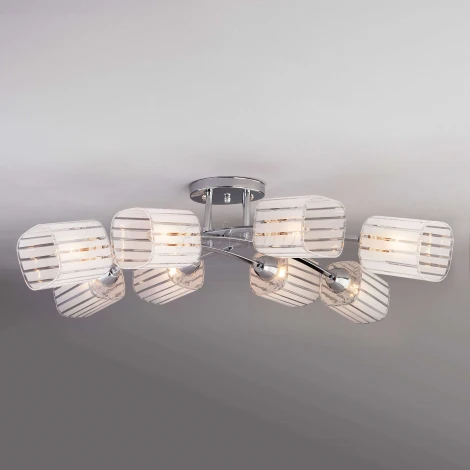 Потолочная люстра Eurosvet Ruby 30125/8 хром (220V)