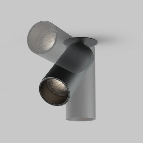 Встраиваемый светильник светодиодный Maytoni Focus LED C053CL-L12W4K-W-B (220V, круглые)