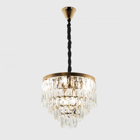 Подвесная люстра хрустальная Modelux MODELUX ML.844.6 GD