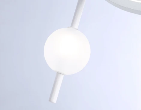 Подвесной светильник светодиодный на штанге Ambrella COMFORT FL66431 (220V, кольцо)