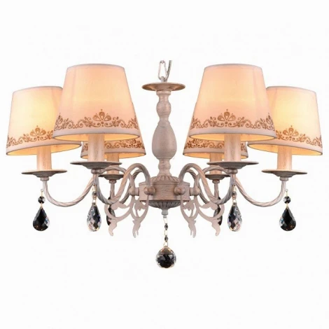 Подвесная люстра Natali Kovaltseva Biarritz 70038-6C IVORY GOLD