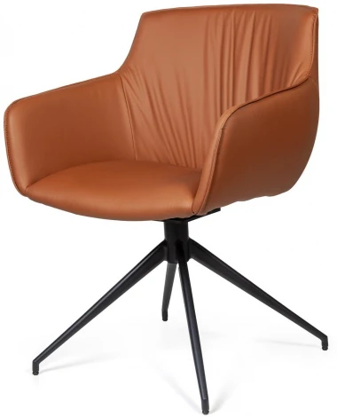 Полукресло Top Concept Sofia, экокожа soft-touch, терракот