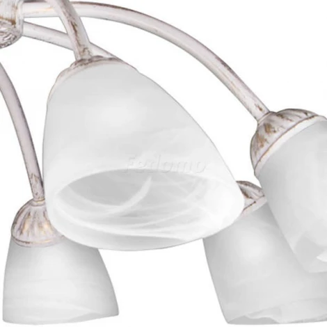 Люстра потолочная Day&Night, 8 плафонов, белый с золотом