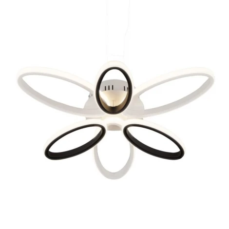 Потолочная люстра Eurosvet Blade 90137/6 белый/чёрный