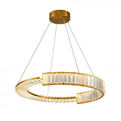 Подвесной светильник Zortes Moi ZRS.1201.01 (LED, 220V, хрусталь, пульт управления, на тросе, IP21)