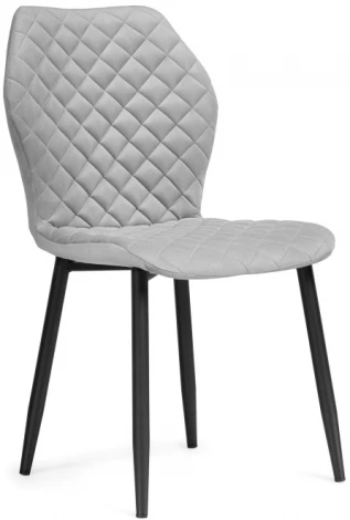 Стул Notta на металлокаркасе Софи светло-серый / черный 516576