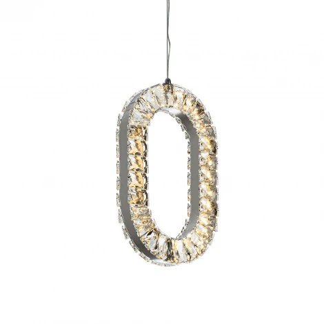 Подвесной светильник светодиодный хрустальный с регулировкой цветовой температуры Modelux MODELUX ML.9040.370 CR