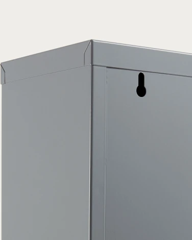 Ящик для обуви La Forma (ex Julia Grup) Ode (Серый/ Металл,Сталь)