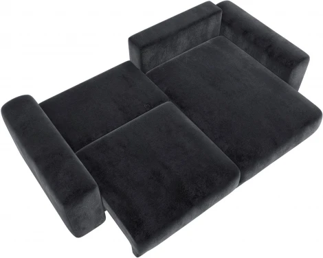 Диван угловой Лига-056 НПБ угол универсальный Лига Диванов (Велюр) арт.129153