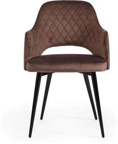 Обеденный стул Tetchair VALKYRIA (Ткань,Металл/Коричневый)