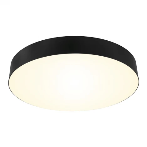 Светодиодный светильник потолочный 80W CCT 3000-6500K, с ПДУ черный матовый Lumin'arte Macaron CLL58