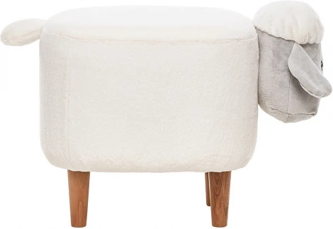 Пуф Leset Lamb COMBI (Фанера,Брус/Искусственный мех) Leset арт.2500000122071