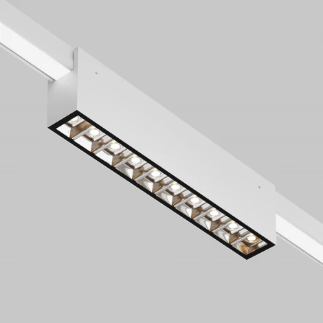 Трековый светильник низковольтный, уличный, светодиодный LED 20W 48V  Maytoni Points O-TR01-3-S-20WW3K