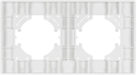 Рамка пластиковая FRM-PERIO-PL-2-GR (Arlight) 049752