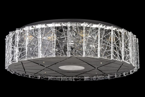 Потолочный светильник круглый Dio D`arte Dello Dello E 1.3.60.100 N (220V, хрусталь, круглые)