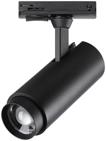 Трековый светильник Novotech Nail 359027 (регулировка яркости, LED, 220V, круглые)