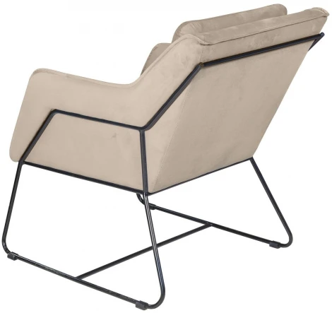 Кресло Top Concept Alex, бархат бежевый 5