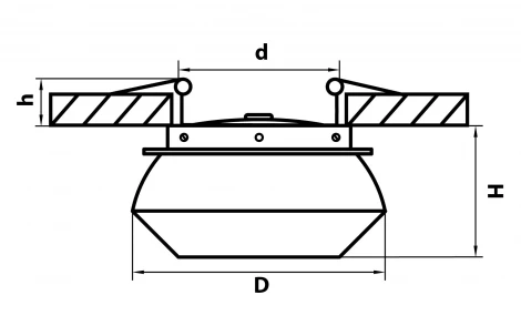 Встраиваемый точечный светильник Lightstar Orbe 051307 (LED, 220V)