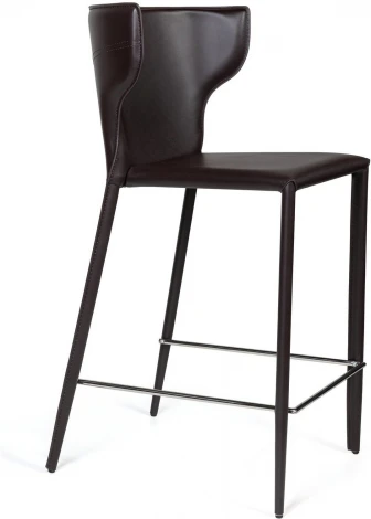 Стул полубарный Top Concept Austin, кожа коричневый