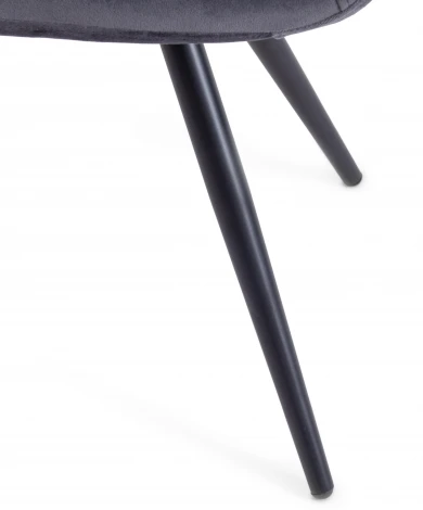 Кресло BOEING ( mod. 9120) / 1 шт. в упаковке Tetchair (Металл,Вельвет/Серый,Черный) арт.19041