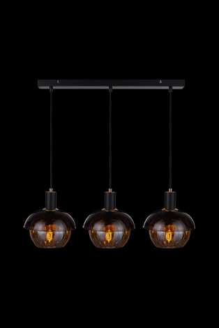 Подвесной светильник 33 ИДЕИ PND155.03.01.003.BL-M18AM (220V, на проводе, шар)