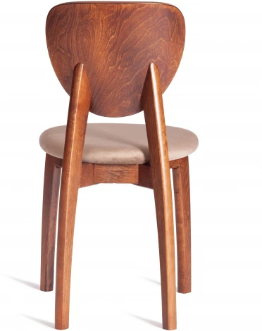 Обеденный стул Tetchair DIAMANTE (Бук/Коричневый)