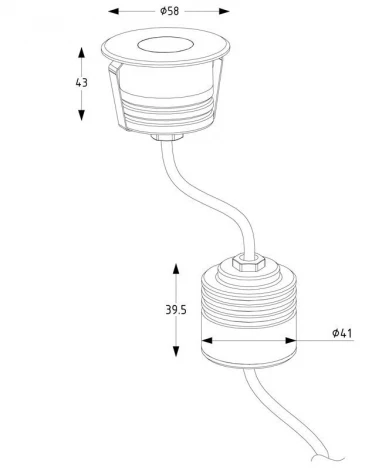 Встраиваемый светильник уличный Deko-Light Peacock 730459 (LED, 220V, круглые, IP67)