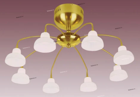 Потолочная люстра N-Light PX-0325 PX-0325/8 satin gold