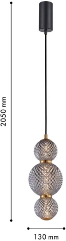 Подвесной светильник F-Promo Kiran 4611-1P (LED, 220V, на проводе, шарики)
