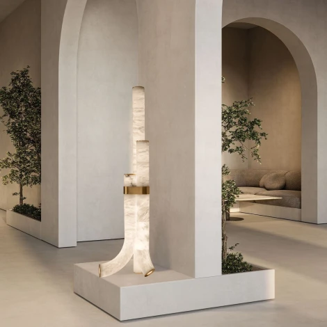 Торшер светодиодный Loft It Sumatra 10412F (220V, выключатель)