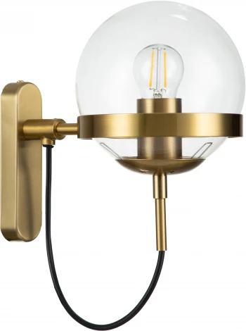 Бра настенное Faccetta V000108 (13005/1W Bronze) (220V, шар)