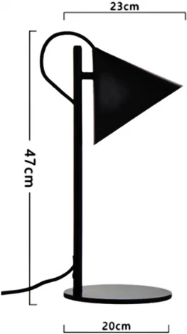 Настольная лампа Kink Light Райви 08482-T,19 черный E27 1*60w (220V, выключатель)