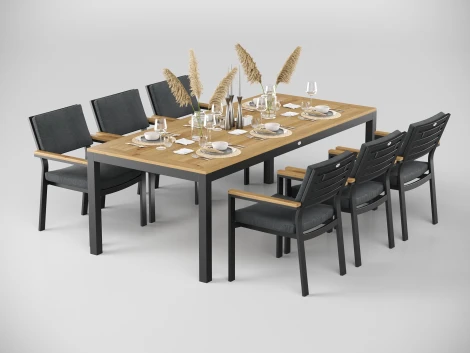 Обеденные группы Gardenini Premium Bella DPBLL.010822.C4