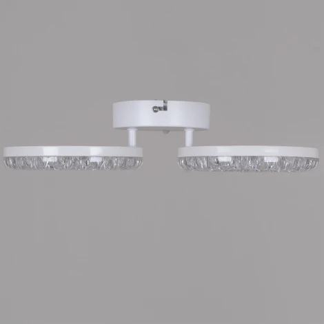 Потолочная люстра светодиодная с регулировкой цветовой температуры, яркости и ночным режимом Reluce 09847-0.3-02A WH