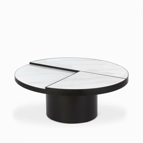 Кофейный столик Vaso Marable диаметр 90 COSMO арт.LC-080-1-3